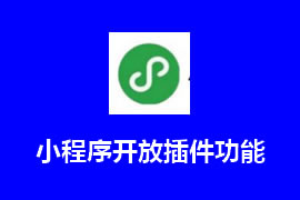 微信小程序開放插件功能【廣州網(wǎng)站建設(shè)】